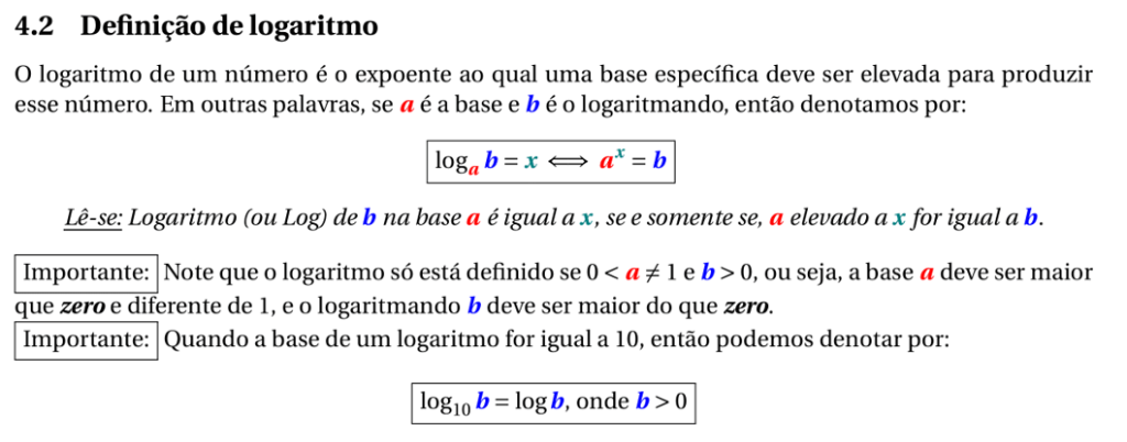 Cálculo Logaritmo 2